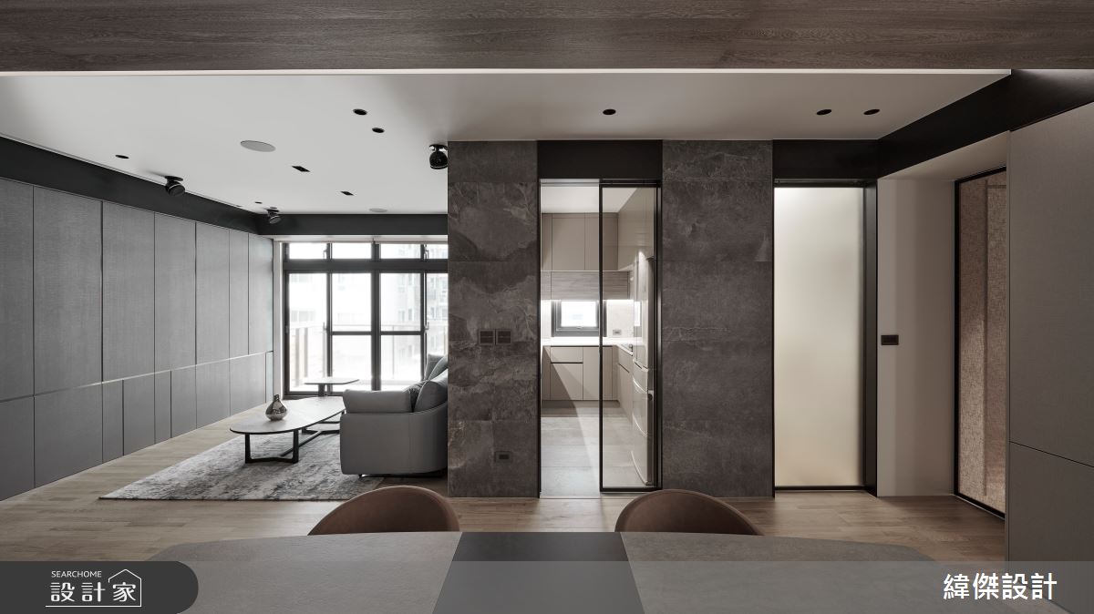 35坪中古屋翻新人文禪風宅居，透過自然元素的溫潤木紋