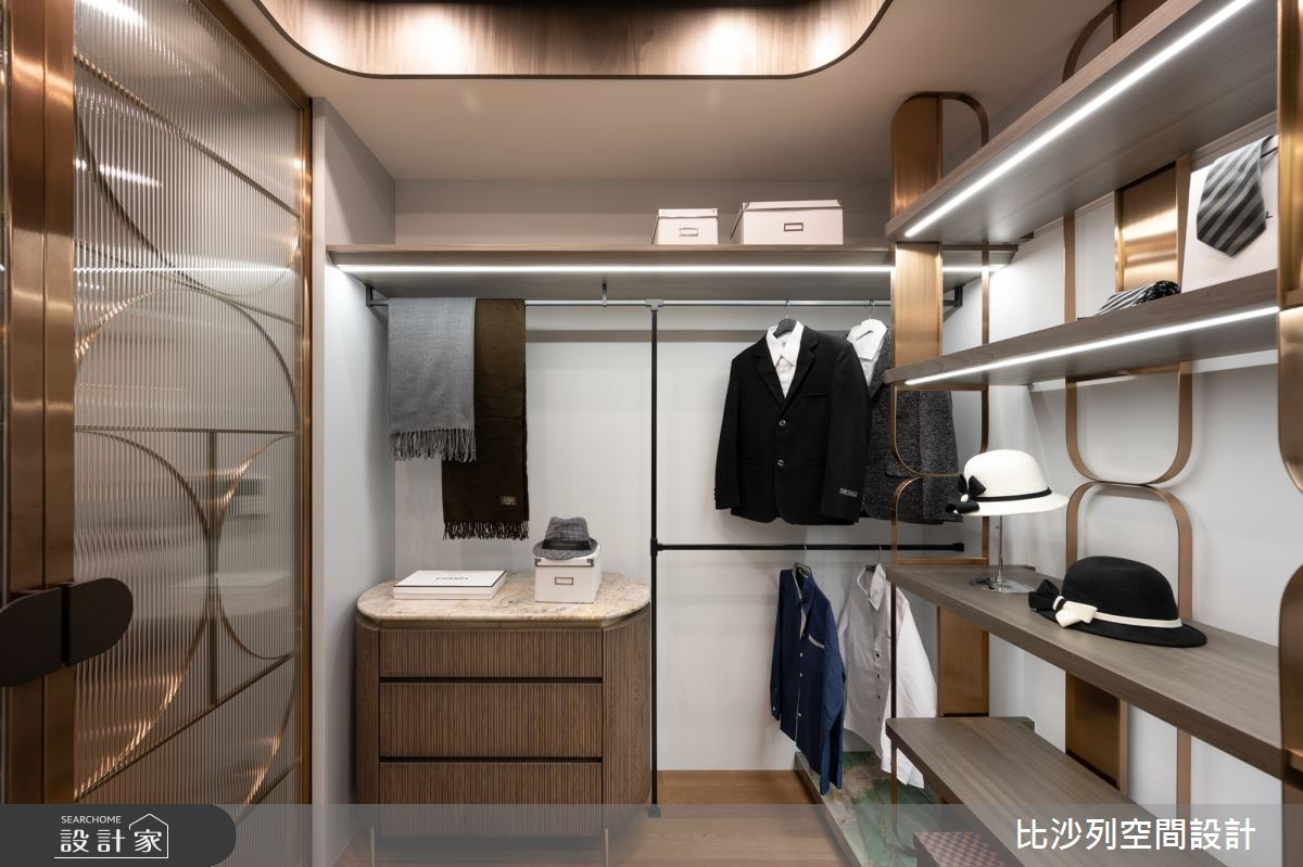 75坪新房規劃為2房3廳3衛浴的空間,大坪數透過妥善格