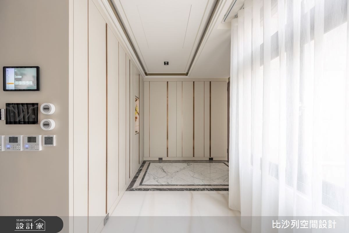 超過百坪的透天別墅,擁有5房2廳6衛浴讓一家四口住得