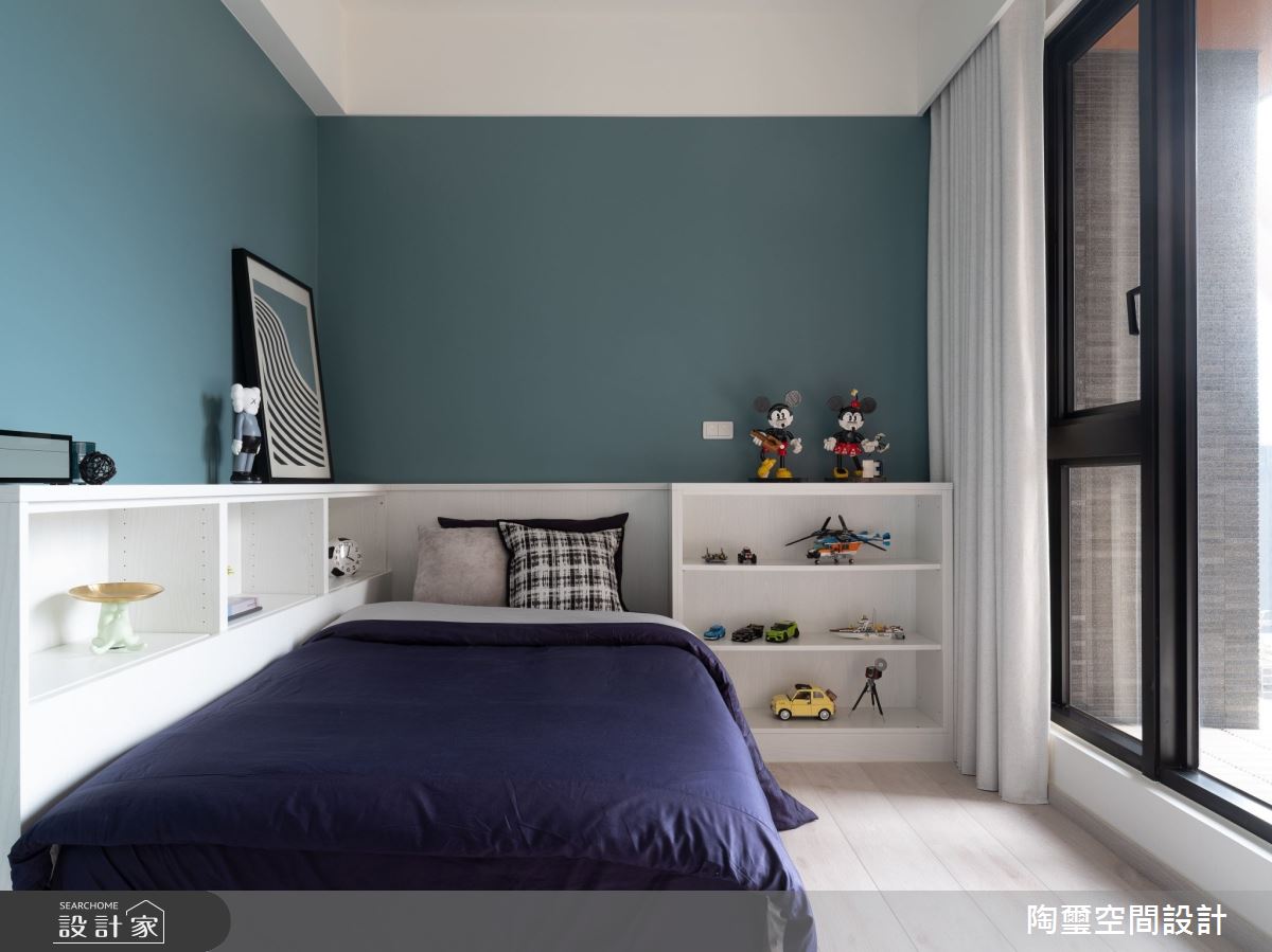 35坪3房2廳的美式風中古屋，首要將10年的基礎工程翻新