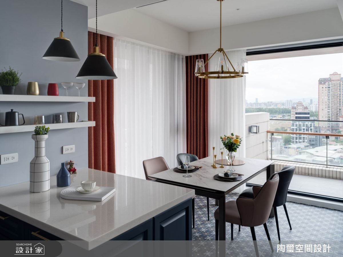 35坪3房2廳的美式風中古屋，首要將10年的基礎工程翻新