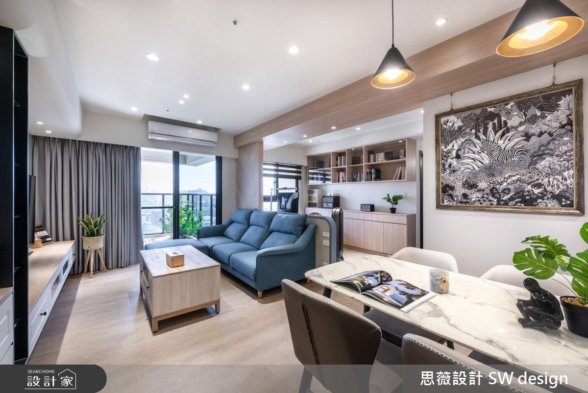 住著夫妻倆的17坪混搭風居家,設計團隊揮別坪數限制,