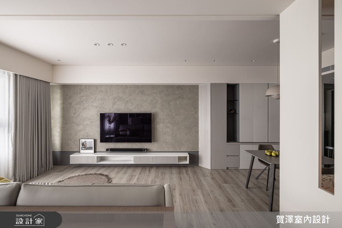 一對夫妻倆入住23坪現代宅,屋主希望透過重整場域規劃