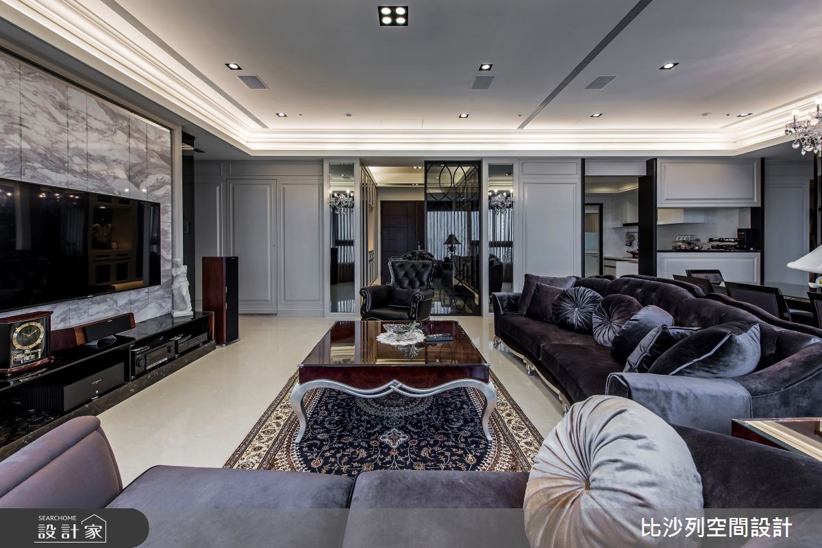 一家四口入住新古典宅，比沙列空間設計 張靜峰總監將