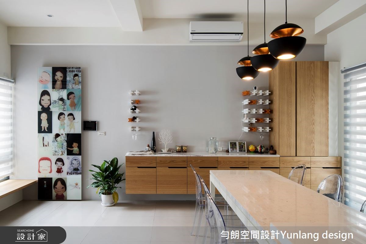 寵愛孩子的屋主夫妻買下 66 坪的實品屋,除了希望室內