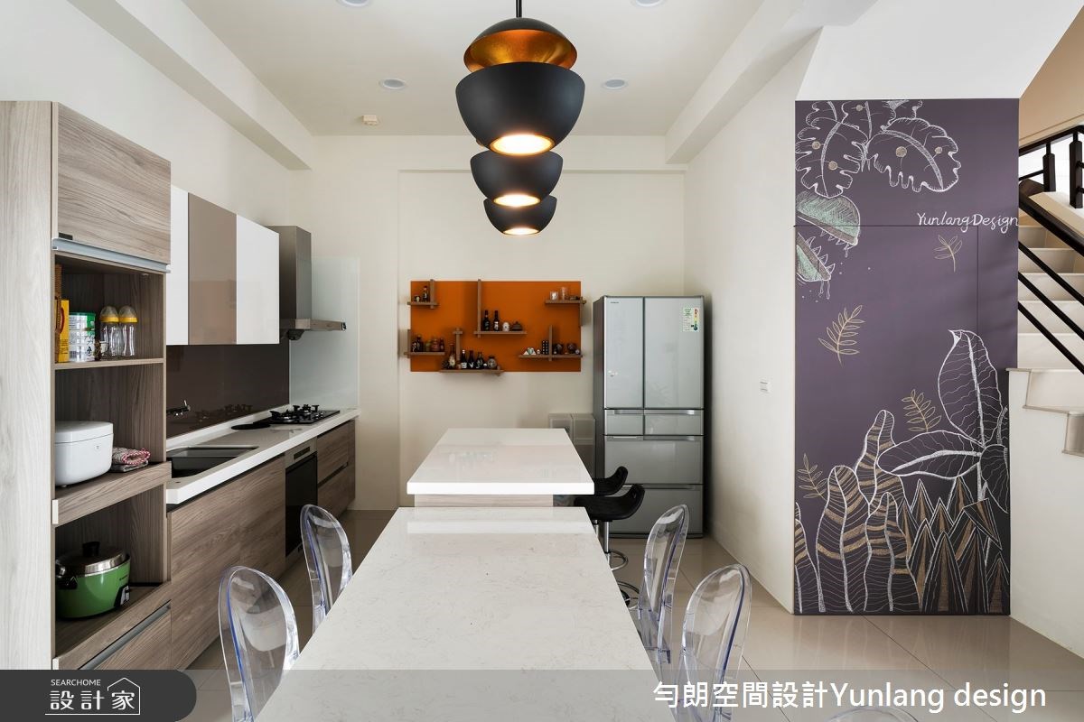 寵愛孩子的屋主夫妻買下 66 坪的實品屋,除了希望室內