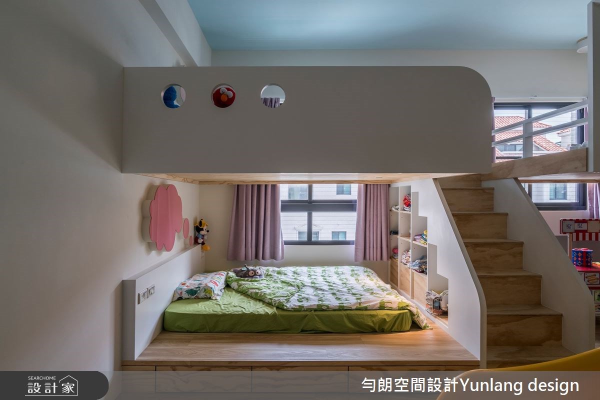 寵愛孩子的屋主夫妻買下 66 坪的實品屋,除了希望室內