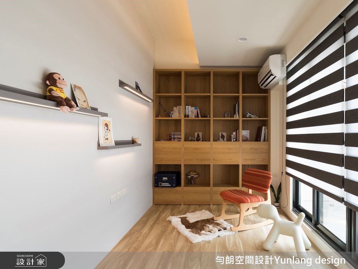 寵愛孩子的屋主夫妻買下 66 坪的實品屋,除了希望室內