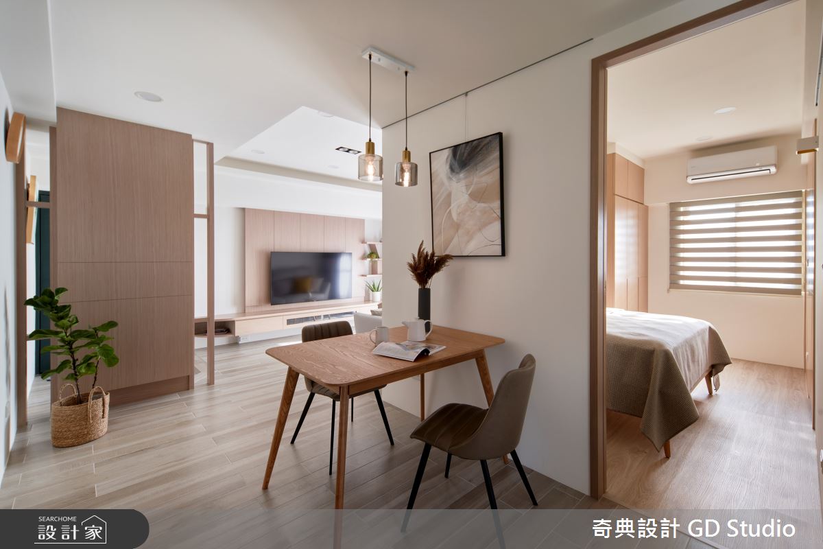 室內22坪高齡老屋,集結漏水、穿堂煞、陽台外推安全性