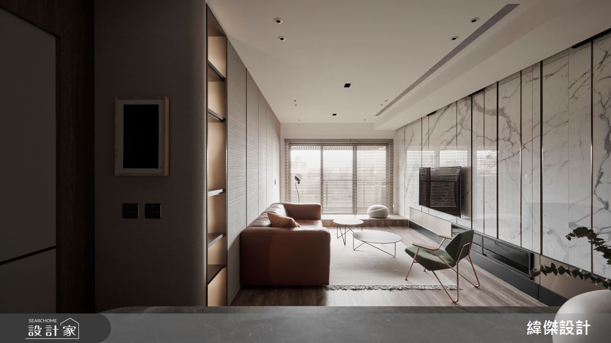 原結構不良、收納不足以及格局不佳導致浪費走道的20坪