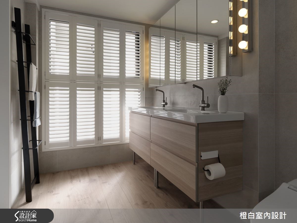 浴室木紋磚地板