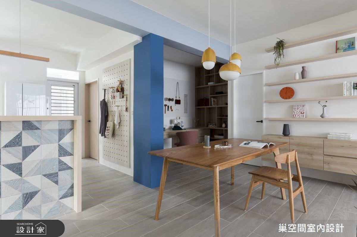 公領域木紋磚地板