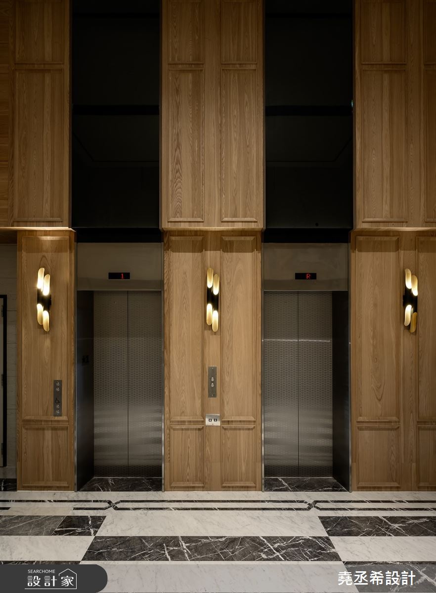 80坪現代風公設,透過現代風的藝術質韻,融入自然意象