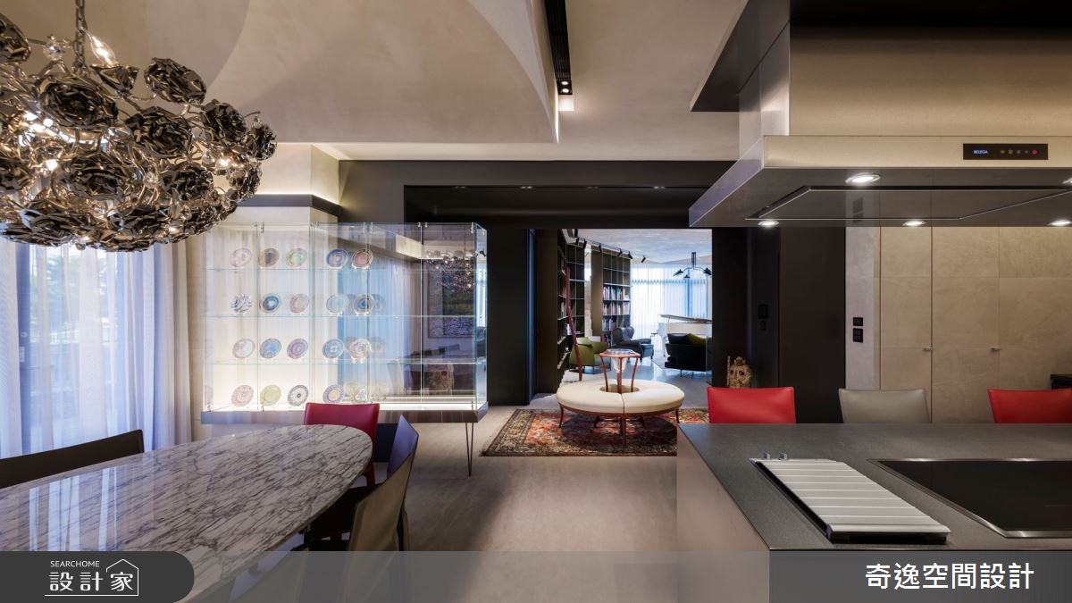 145坪的透天別墅是設計師親手為姊姊及姊夫規劃的退休