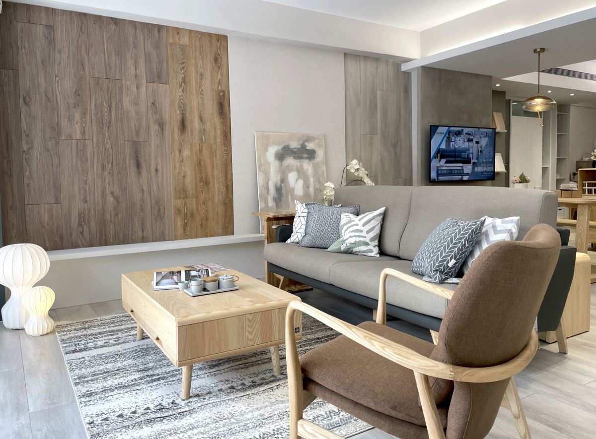 優渥實木觸感溫暖家居,用北歐設計靈動質感,提供消費者更貼切居家設計。