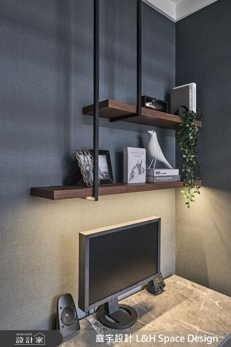 15坪的新成屋以Affordable Luxury概念為基底,將美感