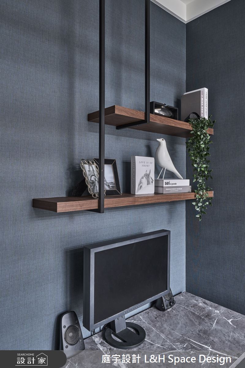 15坪的新成屋以Affordable Luxury概念為基底,將美感