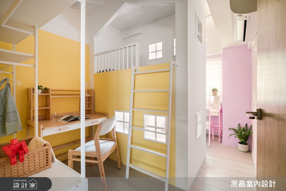 屋主夫妻帶著三名子女，即將搬入這間25坪新居，希望在