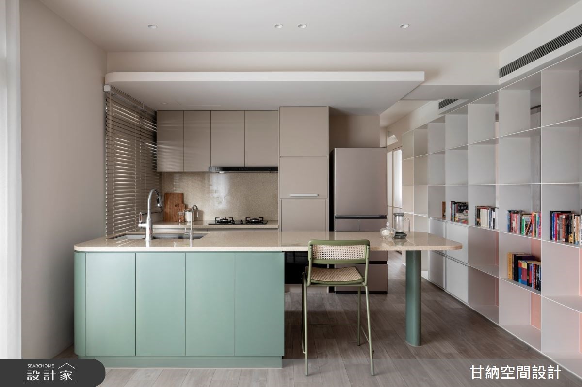 「小坪數住宅,每一個動線都不能浪費!」設計半弧形拱