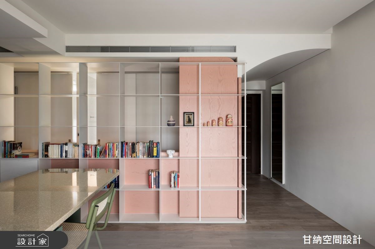 「小坪數住宅,每一個動線都不能浪費!」設計半弧形拱