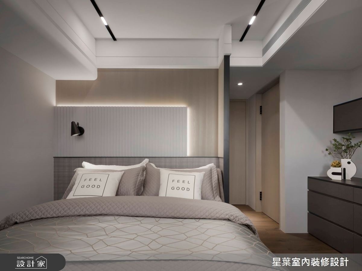 此案為35坪輕奢宅，溫故知新創造師林峰安，讓設計回歸