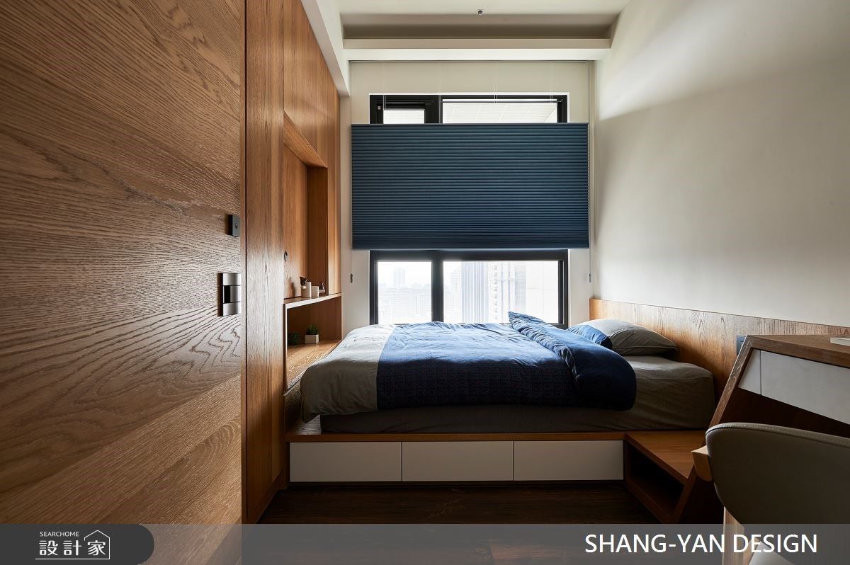 用木質調沐浴全身，我居於都市中的北歐森林。設計師為