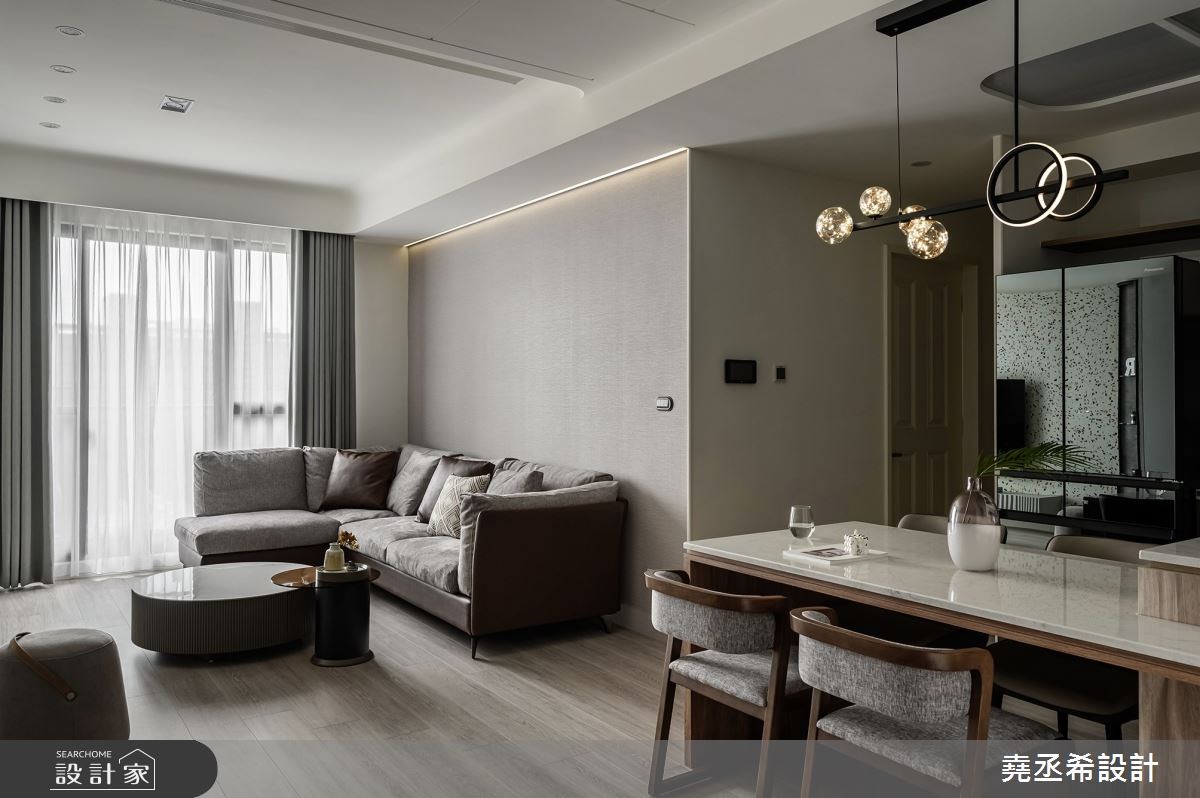 如何展現生活的舒適感,以及刻劃出屬於空間的獨特表情