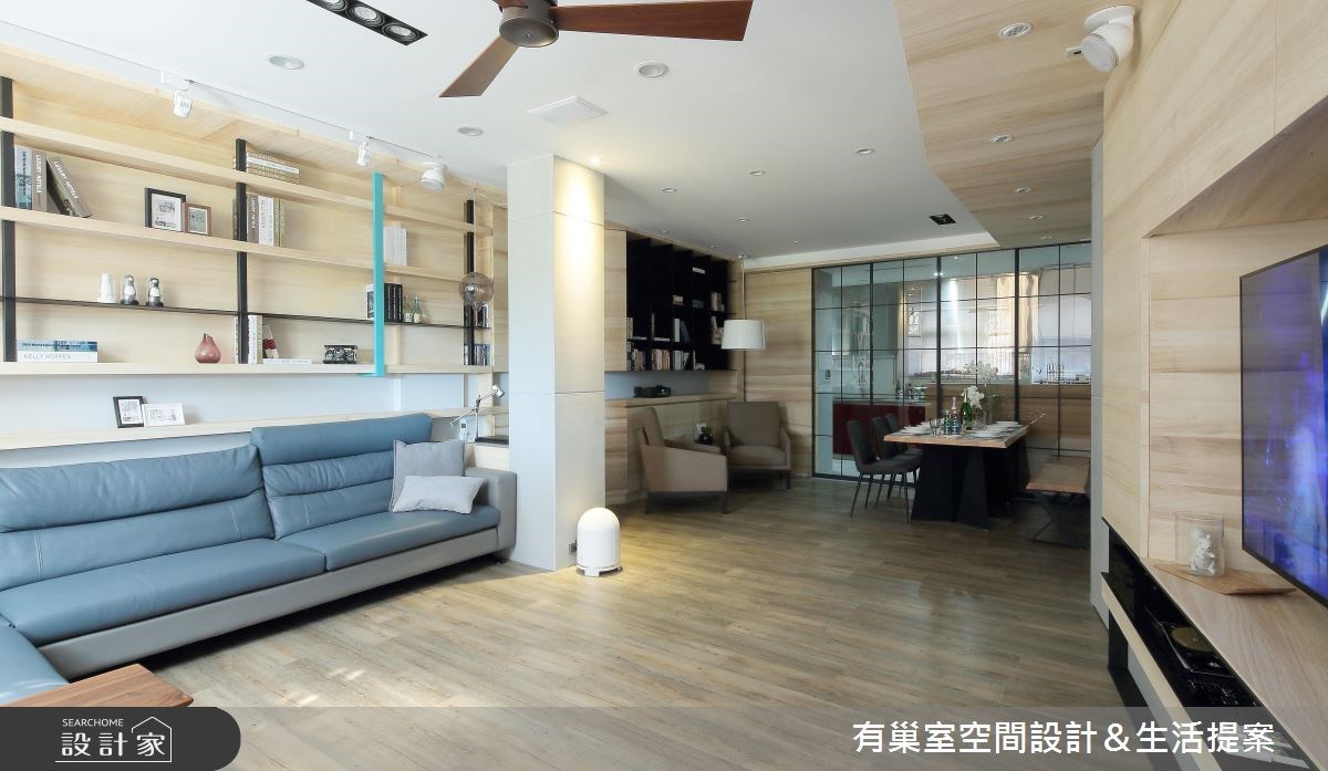 具有許多老屋問題的 60 坪住宅,不但格局不佳、採光不