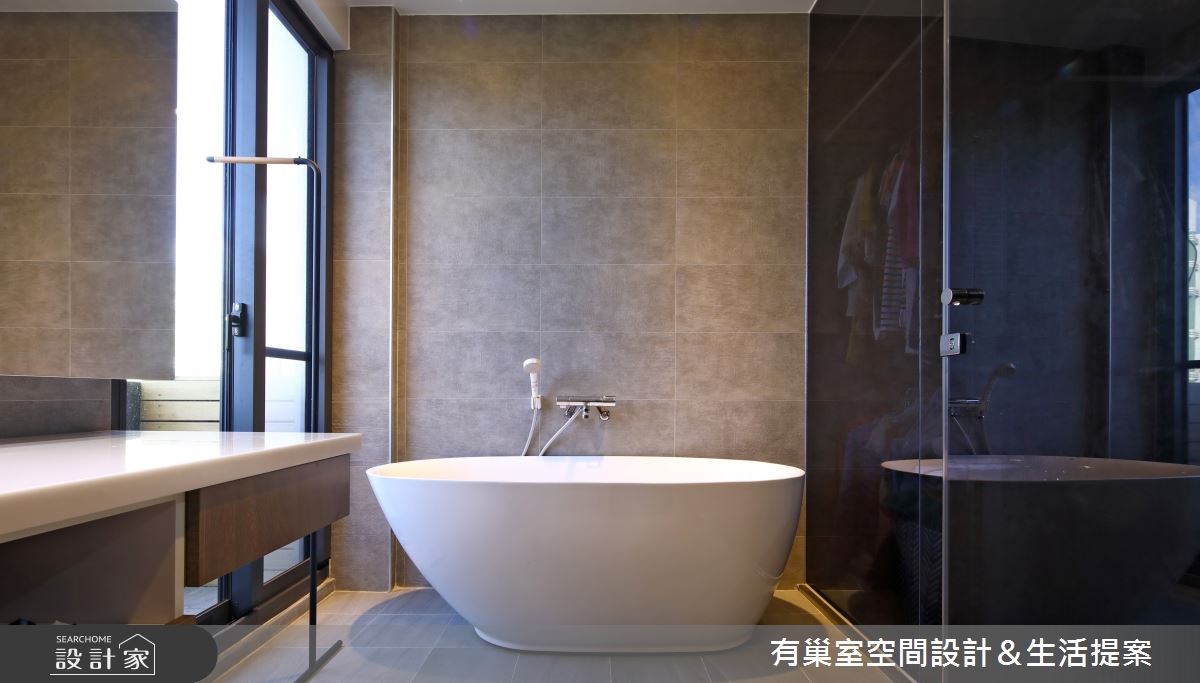 喜愛俐落個性的工業風,也希望可以陪伴孩子成長,65坪