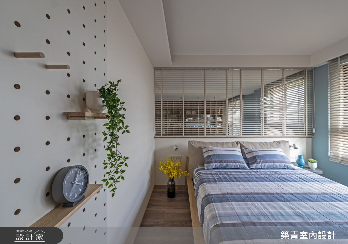 此案為48坪現代風樓中樓,居宅擁有充沛的採光及大面窗