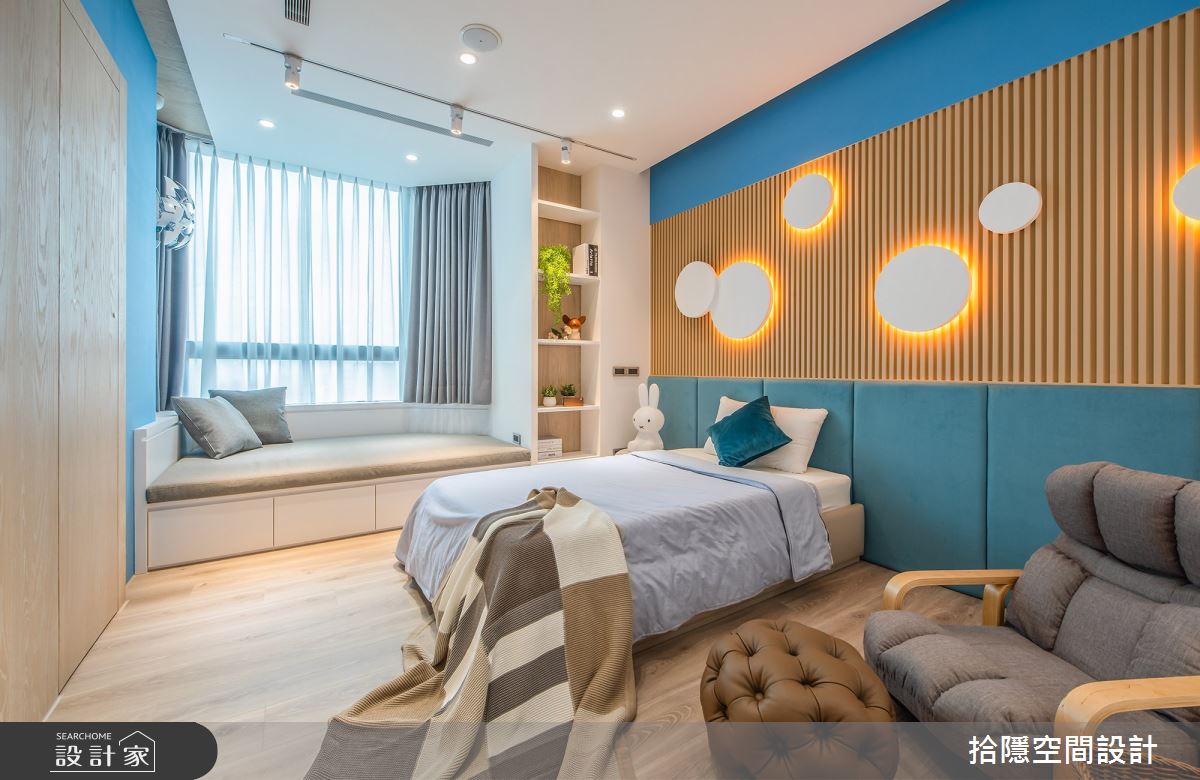 一家三口入住60坪奢華宅,屋主有著大量需要展示收納的