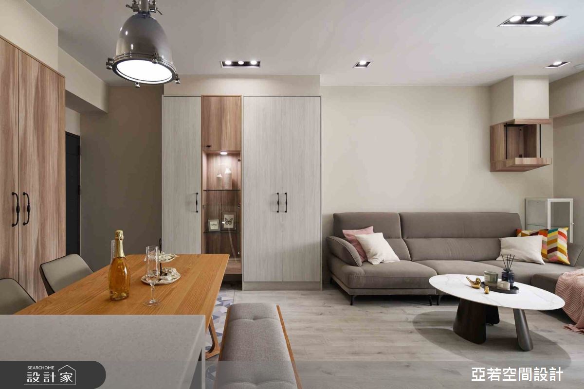 30坪老屋,設計師逐一排除老屋常見問題後,以完美格局