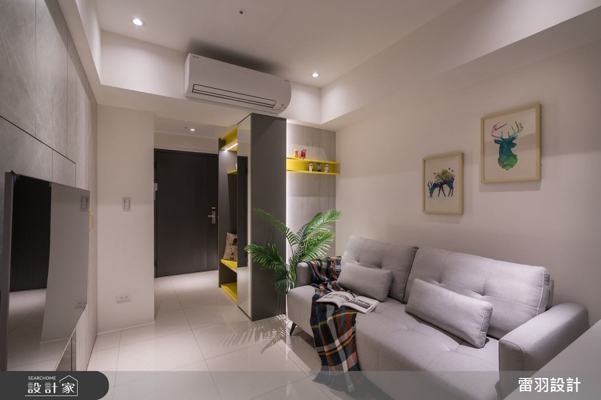 此案原為9坪預售屋,為了優化小坪數空間,達到更好的