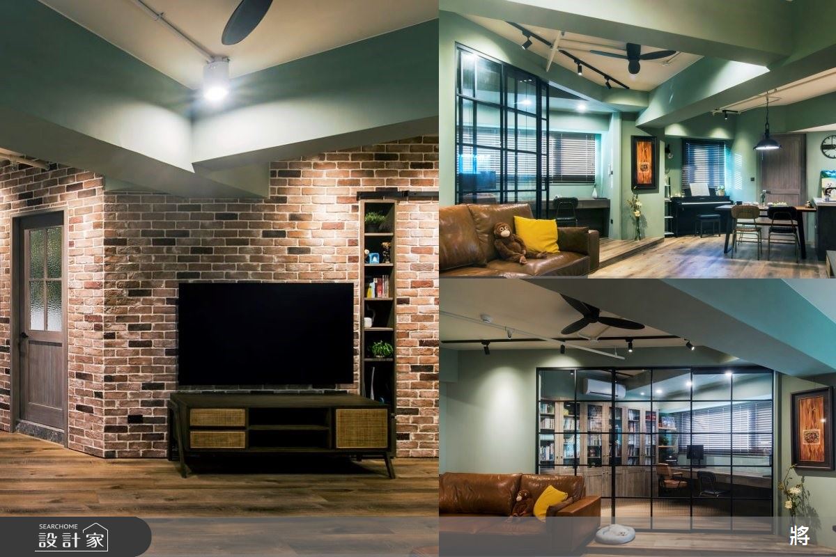 屋主當時衝動買下這間 28 坪老屋，日後卻發現廚房位處