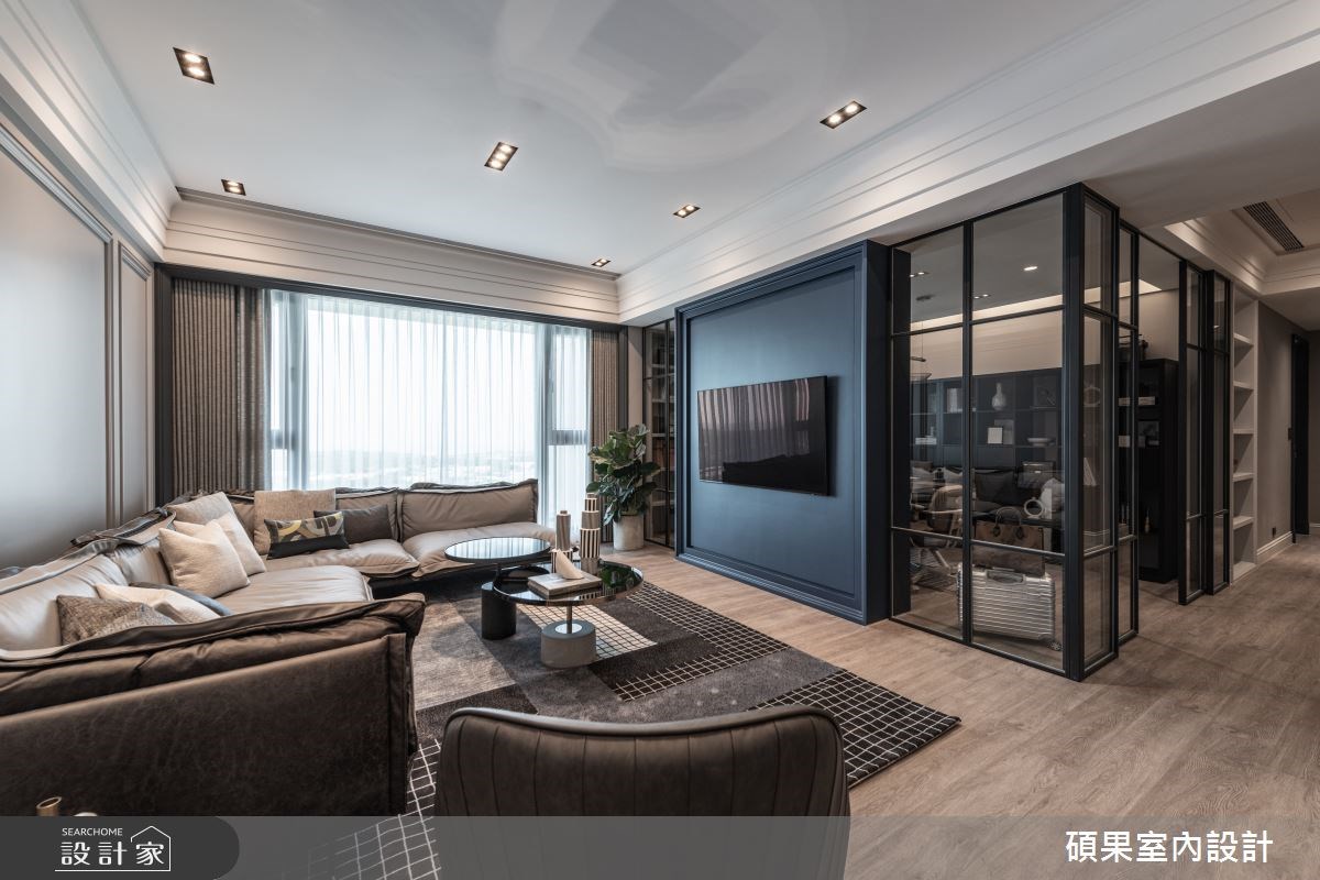 女屋主喜愛美式風,而男屋主則偏好工業風的個性感,因