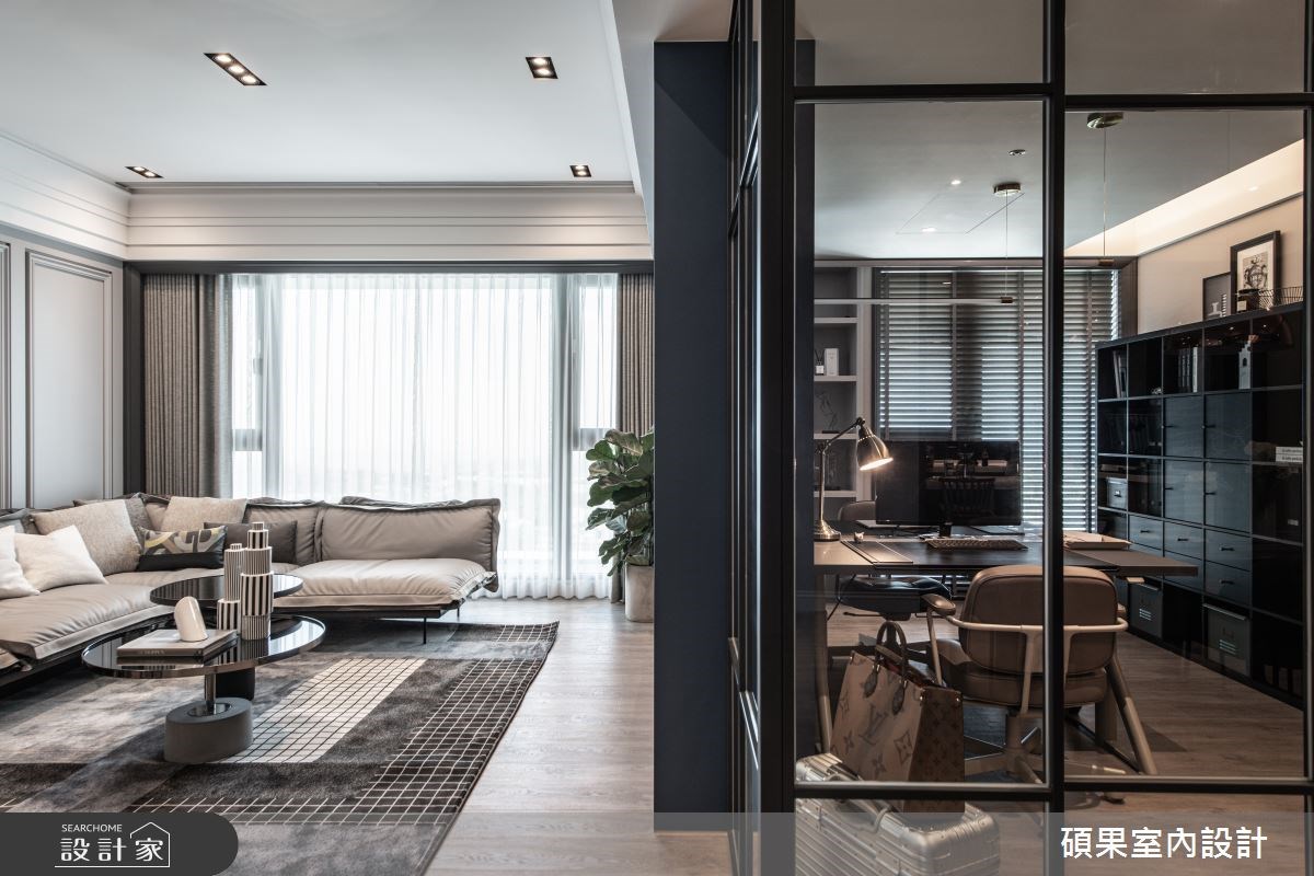 女屋主喜愛美式風,而男屋主則偏好工業風的個性感,因