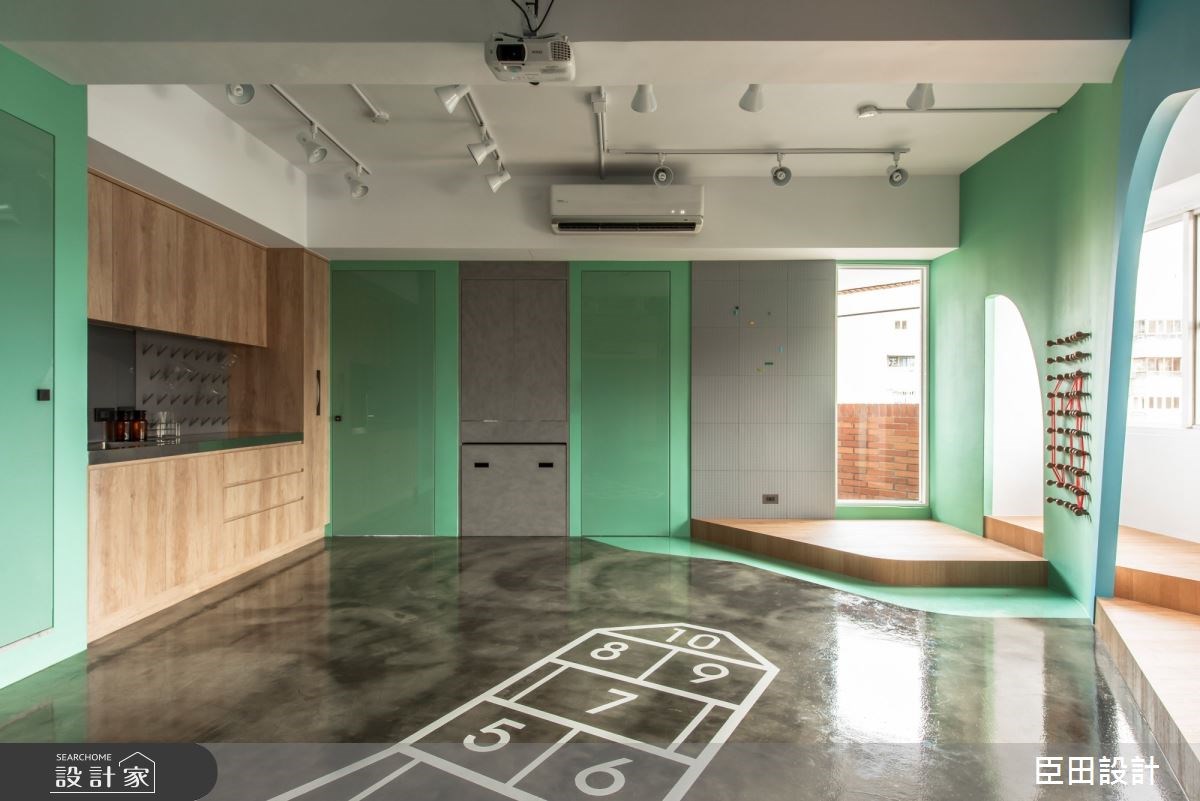 十分在意孩子成長環境的屋主夫妻，希望能將這間17坪老