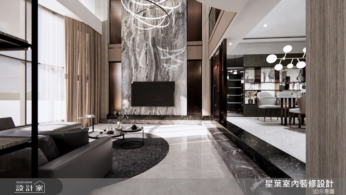 「輕奢華風格的展演不應僅止於材質的堆疊,而需要掌握