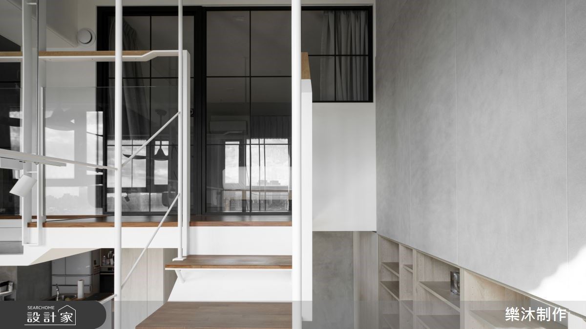 14 坪複層居宅,有著先天的採光優勢,屋主一家對於空