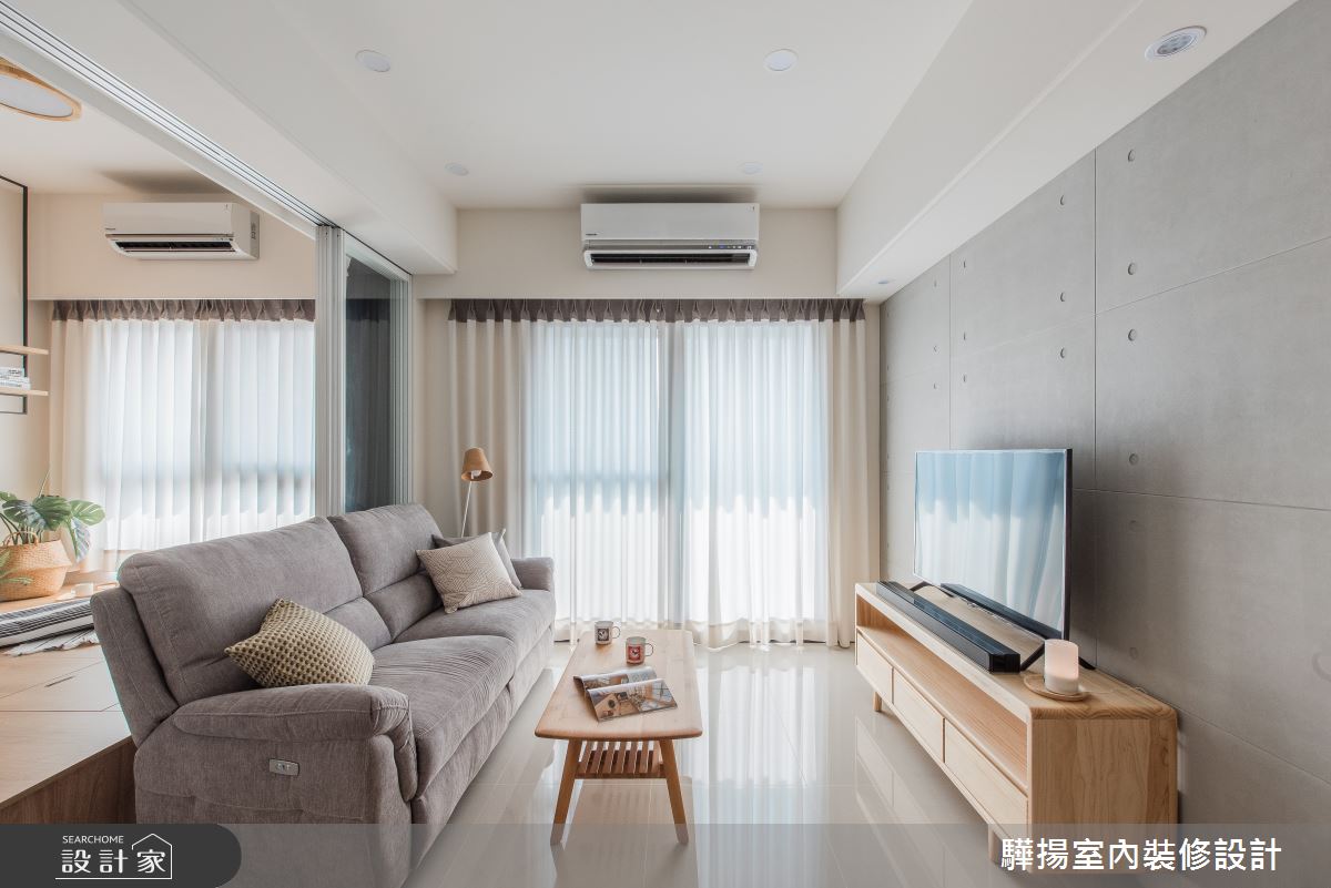 20坪日式無印風空間裡，乘載屋主夫妻日常的幸福點滴與