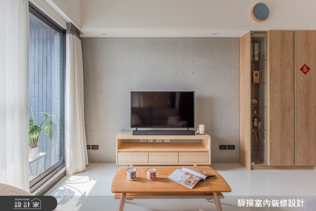 20坪日式無印風空間裡，乘載屋主夫妻日常的幸福點滴與