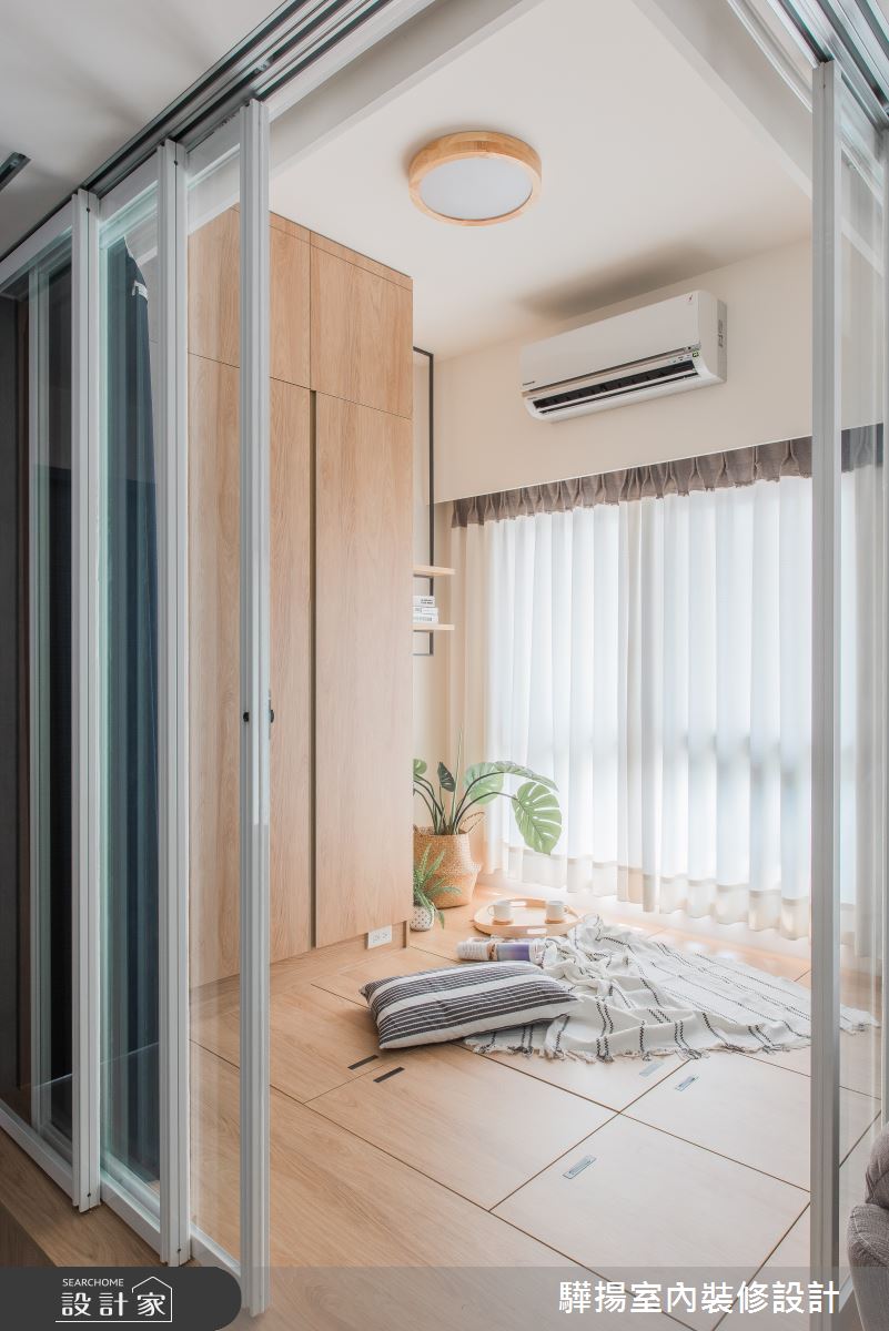 20坪日式無印風空間裡，乘載屋主夫妻日常的幸福點滴與