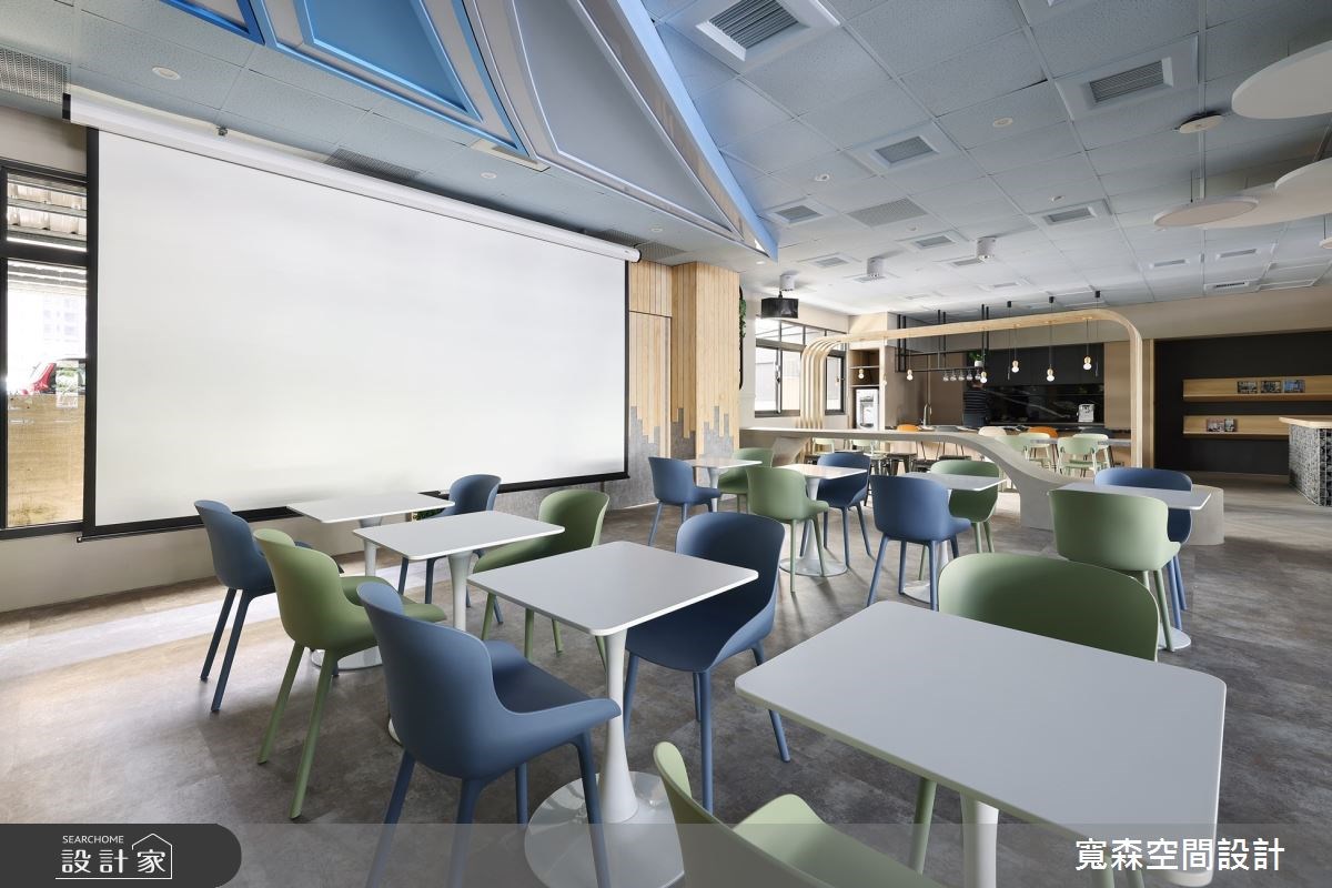 這間中古屋改造的201坪商業空間，是致力於發展太陽能