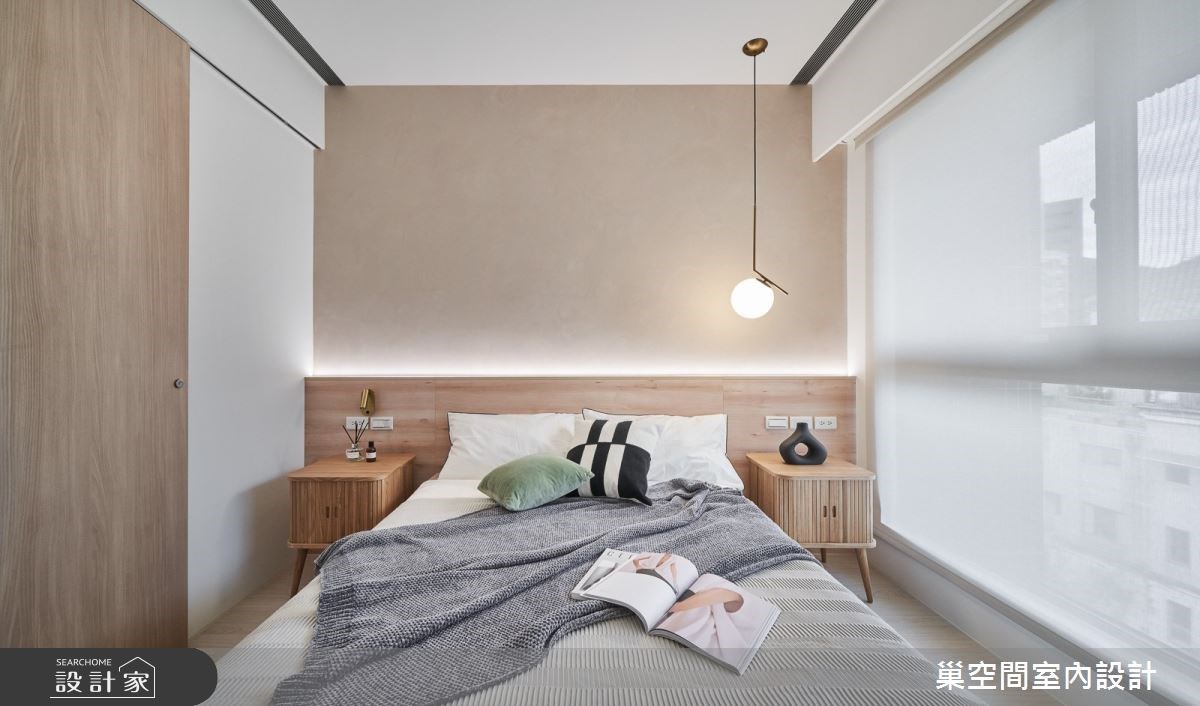 19坪的空間，設計師考量空間有限及屋主其中之一的身分
