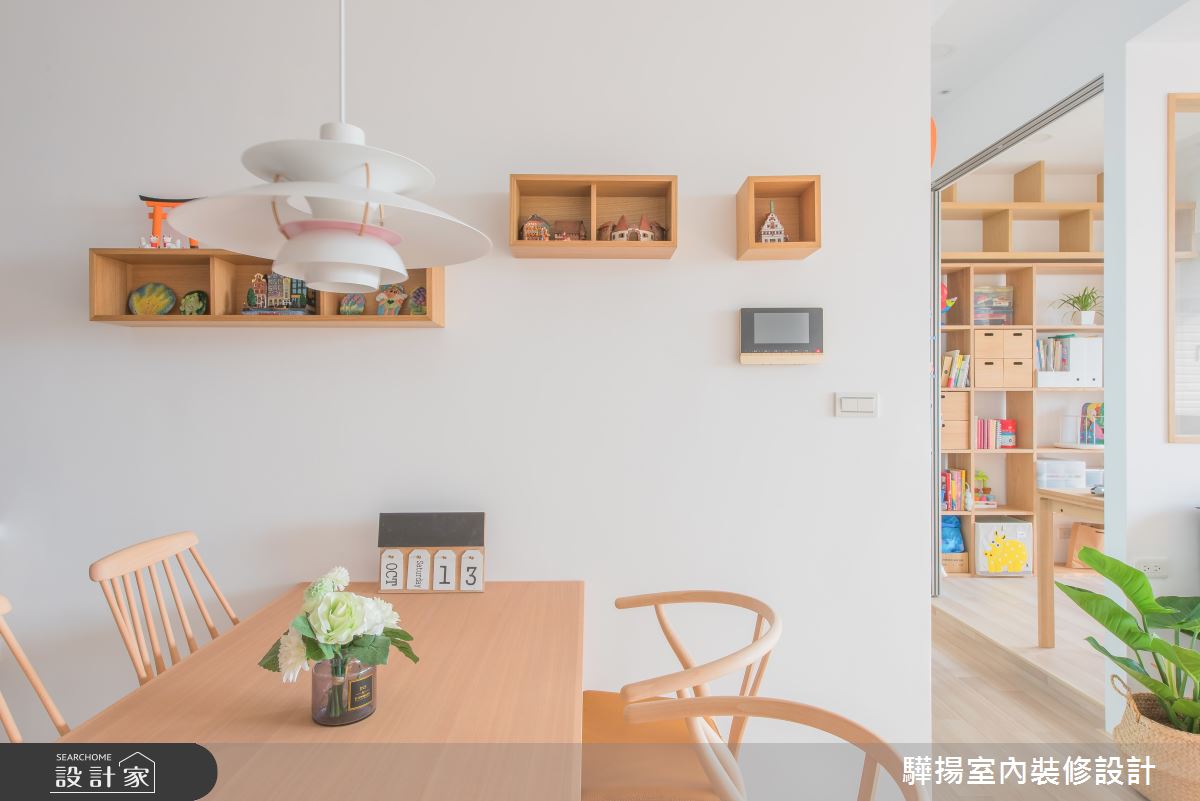 隱藏繁華都市裡，一處20坪北歐風小宅，透過簡約設計、
