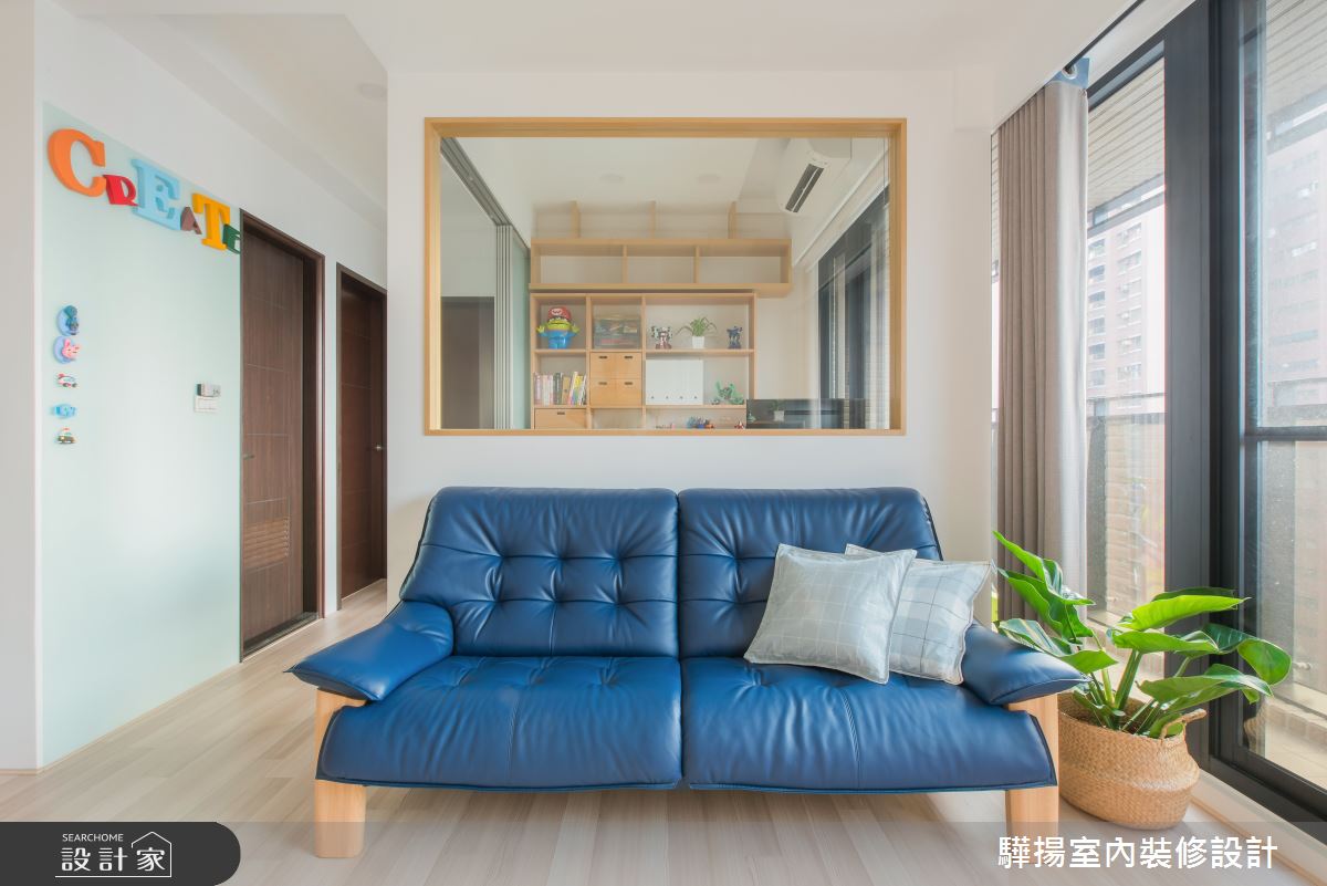 隱藏繁華都市裡，一處20坪北歐風小宅，透過簡約設計、