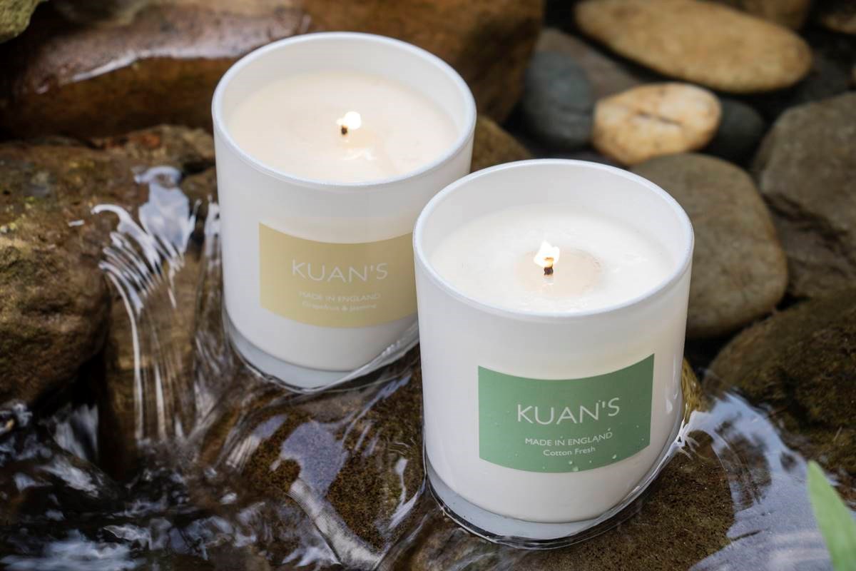 KUAN’S LIVING | 莫內花園香氛蠟 蘭/荷花 | 葡萄柚/茉莉 220g售價$2,380