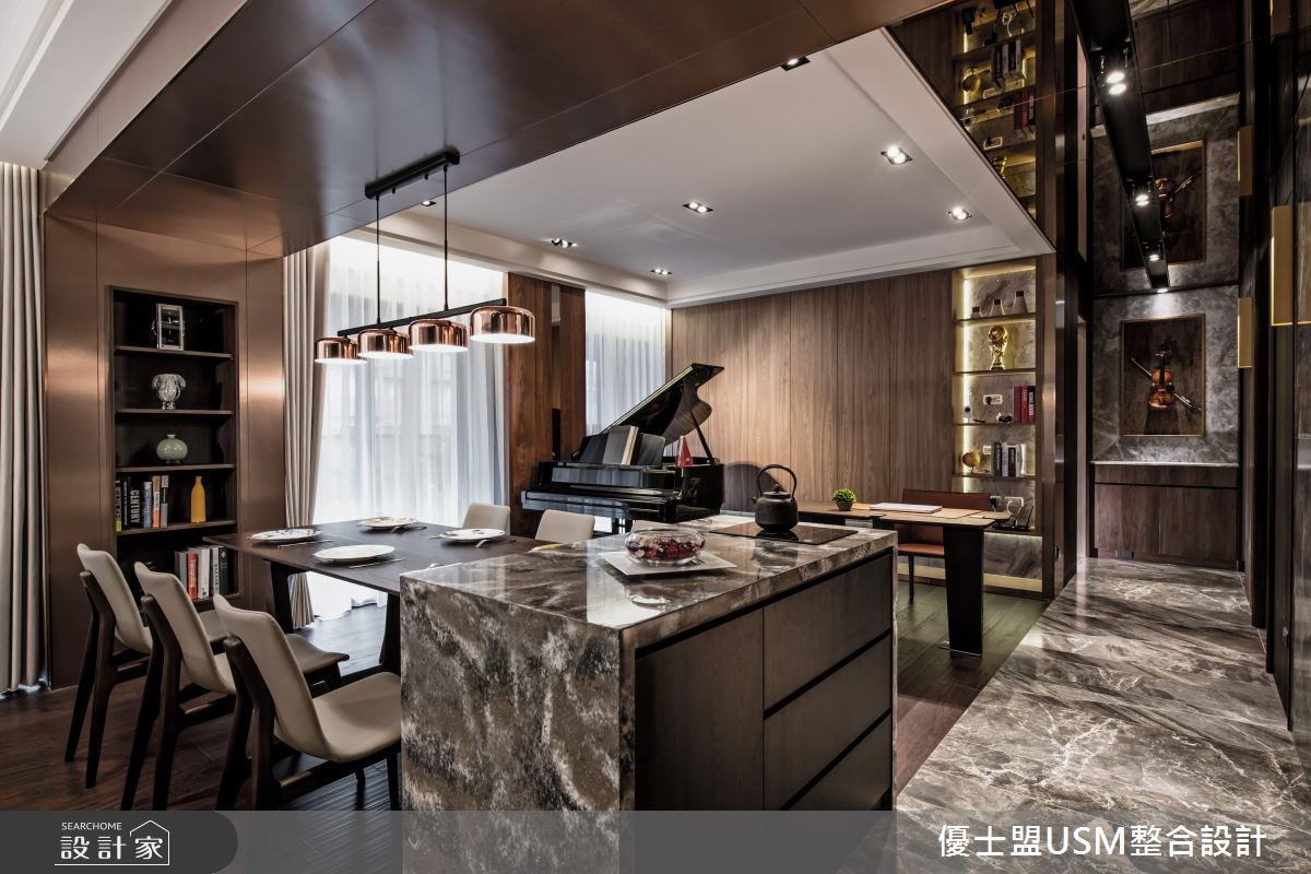 因經商工作常常入住國外飯店的屋主,希望新家裝潢能夠