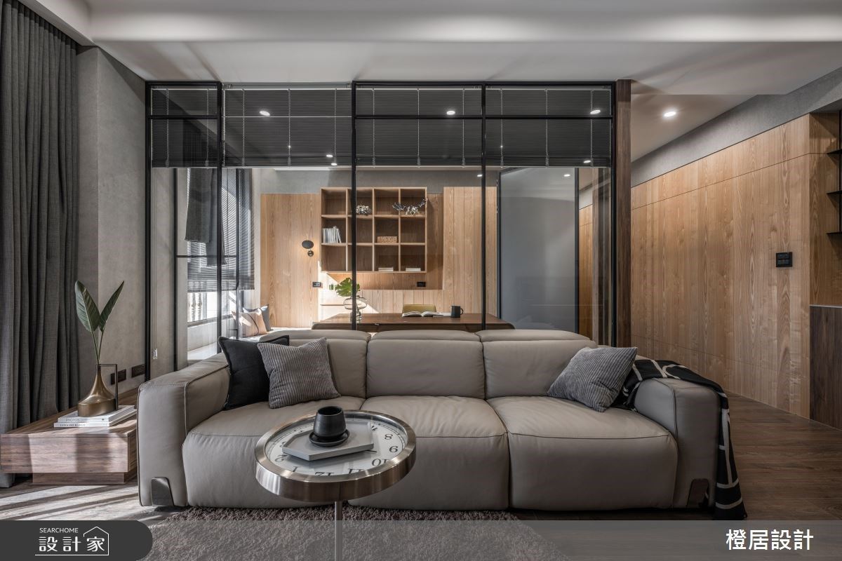 27坪雅致木質調現代風小宅，由花磚、玻璃及鐵件堆砌出