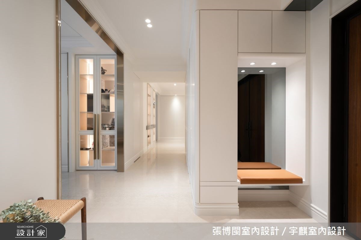 屋主夫妻帶著孩子入住58坪新居，他們嚮往優雅又簡潔的